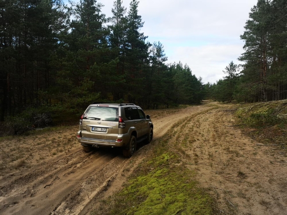 Latvija: BOLDERJAS NEPARASTIE KONTRASTI  IZZINOS BRAUCIENS AR 4X4 AUTOMANM KOP AR NEPIERADINTO VIETU APCEOTJU EDVNU BAUERU