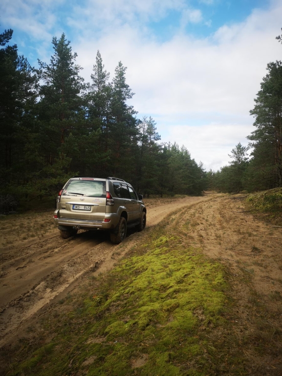 Latvija: BOLDERJAS NEPARASTIE KONTRASTI  IZZINOS BRAUCIENS AR 4X4 AUTOMANM KOP AR NEPIERADINTO VIETU APCEOTJU EDVNU BAUERU