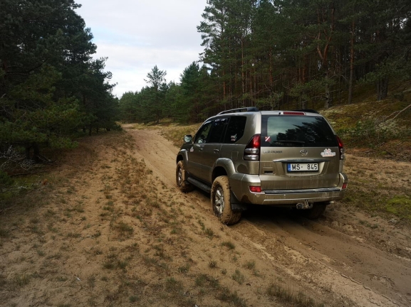Latvija: BOLDERJAS NEPARASTIE KONTRASTI  IZZINOS BRAUCIENS AR 4X4 AUTOMANM KOP AR NEPIERADINTO VIETU APCEOTJU EDVNU BAUERU